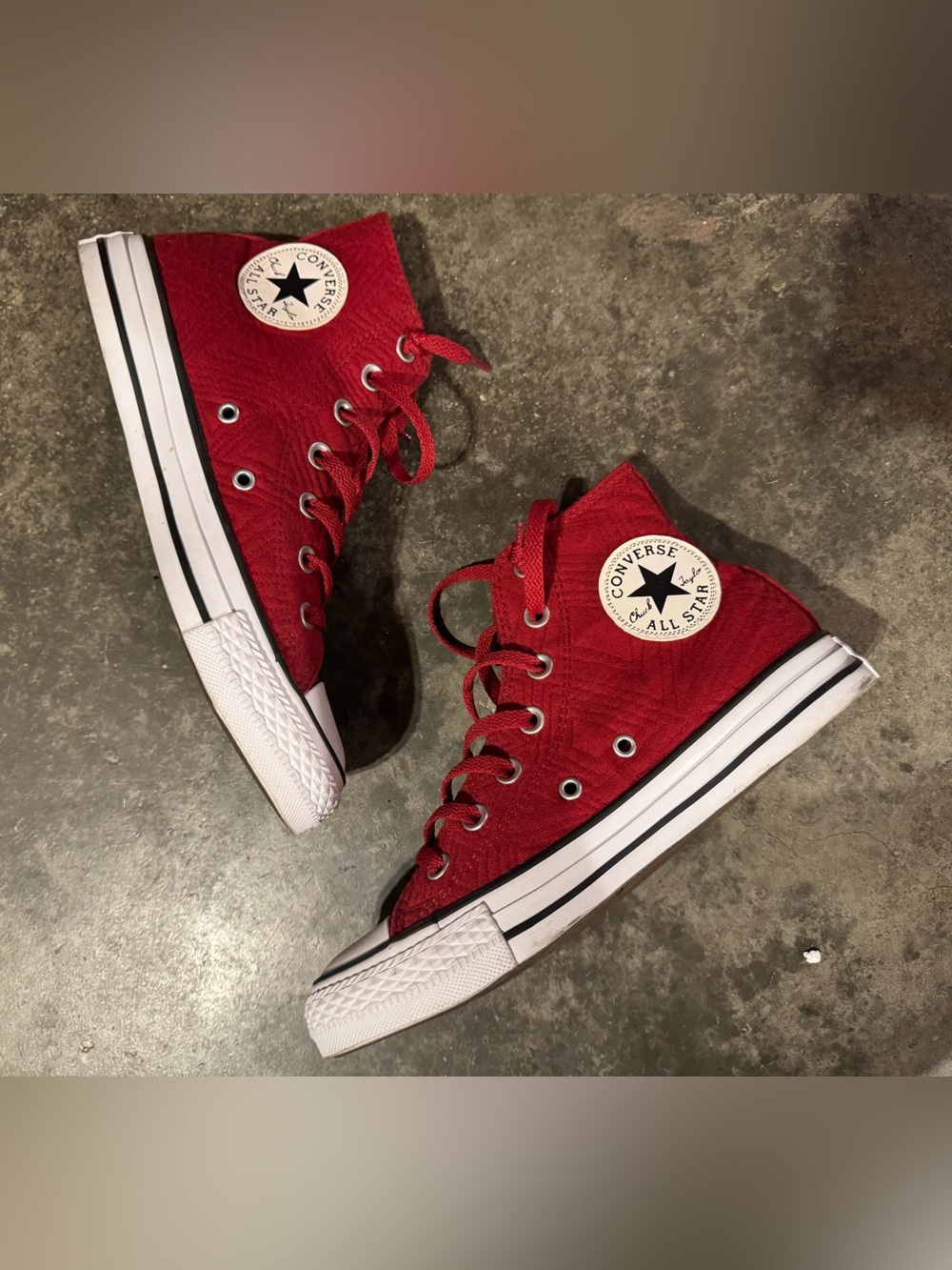 Converse Women’s Chuck Taylor All Star High Top Sneakers - Red